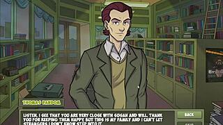 Witch hunter with detective danzo 3 in anime style