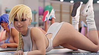 Kingdom Hearts Gym Girls Workout with Master Dan