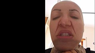 With stockings on my face, I look like a pig with a funny nose