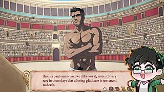 roman gladiator hunks battle for freedom and steamy yaoi sex.