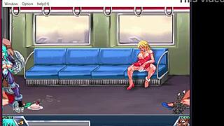 In this 3D cartoon game, the final fuck scene plays again.