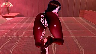 Hey, check this 3D hentai with big ass and huge tits getting creampied