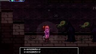 exploring the sealed cave's erotic nest in this anime game