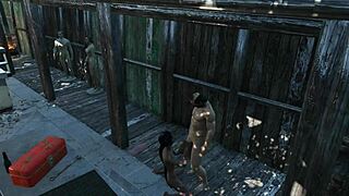 Futa character gets fucked hard in Fallout 4 mod 😏