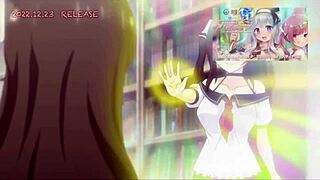 Hentai anime demo featuring big tits and boobs in detailed animation