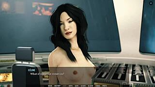 Passionate sex on captain's deck