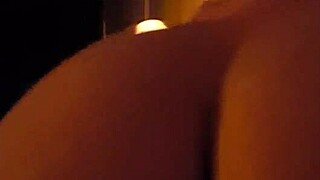 Girlfriend's mature reality moment with friend on that amateur date.