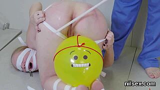 Hot Teen 18+ Brought In Ass Hole Loony Bin For Awkward Treatment!