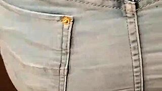 Skirtshouse Intensely Fucks Clara In Jeans Skirt Outfit