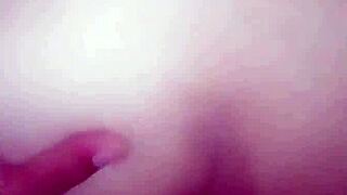 the chubby milf gets on all fours