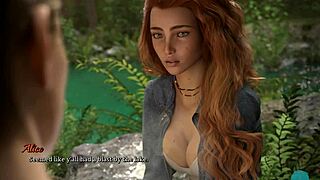 Look at those big angelic tits on the adorable redhead slut babe