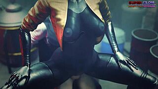 Atomic Heart 3D Hentai with Monster Cock Creampie