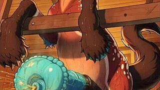 Check out this gay furry watersports compilation outdoors