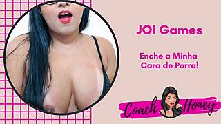 Cover my face with your hot load, JOI game!