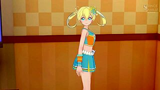 Intense Encounter In The Changing Room With Emo Moegi From Kiratto Pri Chan