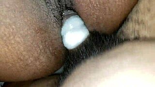 Feeling the monster cock creampie in car