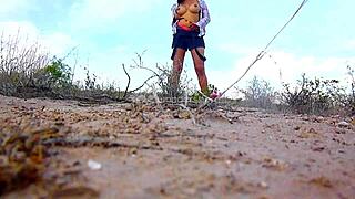 cogiendo en el desierto public outdoor mexican indian