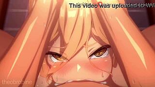 i love watching denji fuck power in this hentai scene