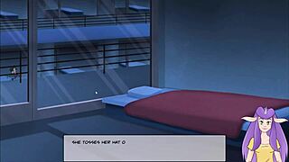 Ebony Tattoo Girl Experiences Anal Orgasm in Hentai