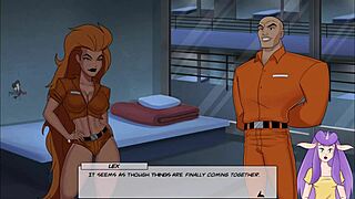 Ebony Tattoo Girl Experiences Anal Orgasm in Hentai