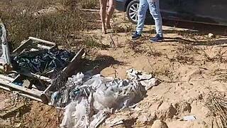 pneu furou and i needed help, watch full on red, almost got caught!