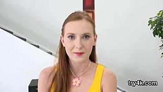 In POV, the pretty chick licks pussy before getting her narrowed one screwed hard.