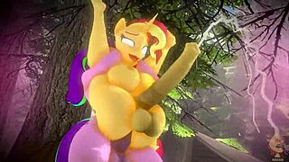 Futa x Futa action, a pornographic video