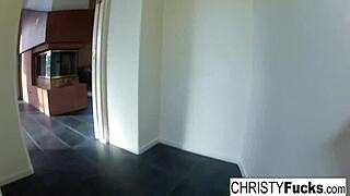 Wow! Christy, Dahlia, Ivan in Steamy Shower Fun!