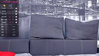 hot sexy milf pounding ass with huge dildo toy!