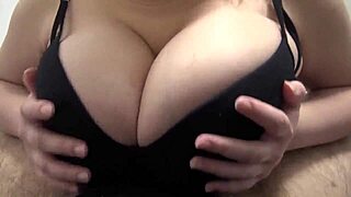 busty m cup 20 year old momochan's bedtime bra paizuri and fluffy tits head wash spectacular