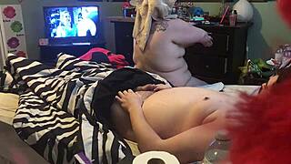 Yo, check this chubby couple banging in homemade action