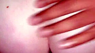 White girl bounces on black dick while riding hard. She feels the rhythm and enjoys the moment.