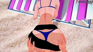 i watch grown gwen tennyson in bikini pov on ben10