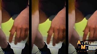 Alejandro Mistral's Hard Cock In Underwear!