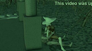 White Queen Enjoys Steamy Sex with Snow Elf in 3D.