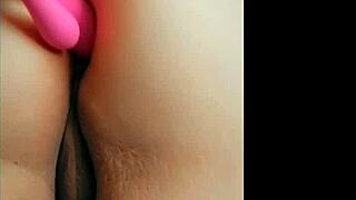 last night, i pounded my tight hole with a dildo. felt so wild!