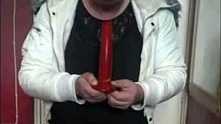 bisexual crossdresser boldly goes ass to mouth on cam for all