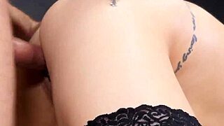 Come on, watch this glam babe suck cock and get drilled!