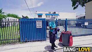 Maya Farrell College Girl BANGS Hard for Help!