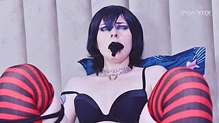 Mavis Dracula Loves Shibari and Hard Ass Fucking 😈