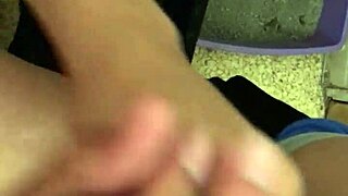 Teen sucking my dick in bed