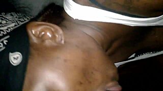 cheating ebony mom sucks big black cock