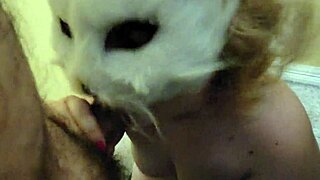 Wife performs oral until climax in mouth