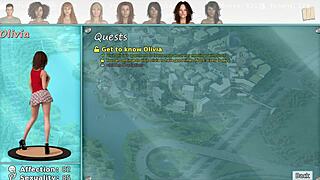 Big city pleasures 36 foot massage turns into more for gina