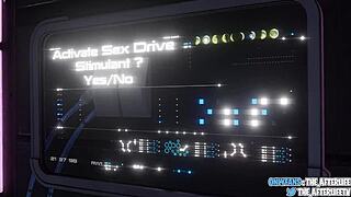 Liara's POV gloryhole: stranger's creampie or her squirting orgasm?