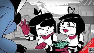 mime and dash in cartoon anime