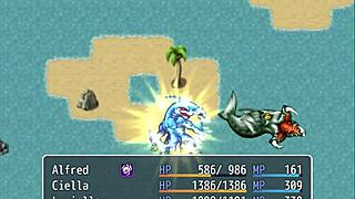 my friends mess with the perv grabbing their tits