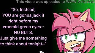 My first short joi with amy rose, caught her fingering herself.