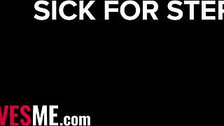 Can you believe sage fox celebrates labor day with a sloppy blowjob in bikini?