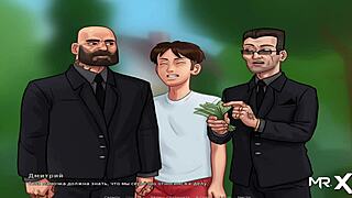 Summertimesaga unveils first teen slit in episode 1 part 37. Anime hentai action unfolds!